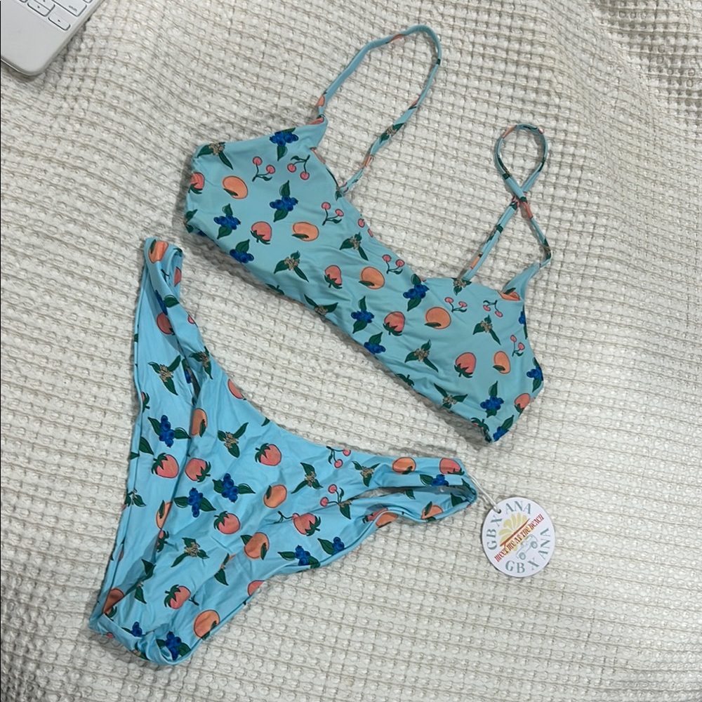 Grey Bandit Bikini Set